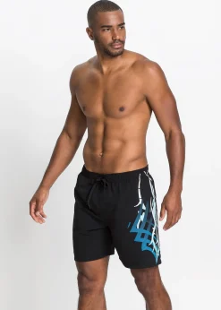 Homme bonprix Mode Plage|Shorts De Bain|Bermuda de bain à imprimé