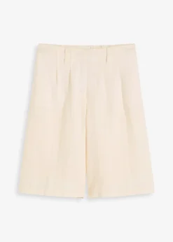 Femme bonprix Shorts|Pantalons|Bermuda doux en viscose mélangée