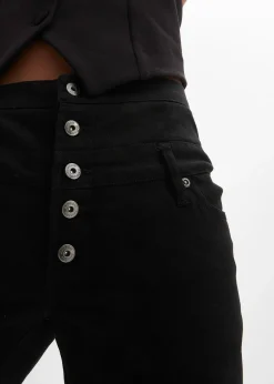 bonprix Bermuda en coton extensible|Femme Shorts|Pantalons