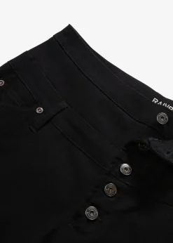 bonprix Bermuda en coton extensible|Femme Shorts|Pantalons