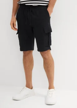 Homme bonprix Shorts|Pantalons|Bermuda en gaze de coton, regular