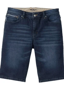 bonprix Bermuda en jean extensible, slim|Homme Shorts|Jeans