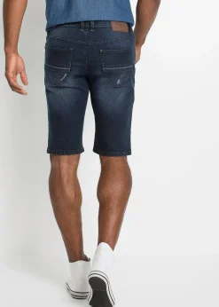 bonprix Bermuda en jean extensible, slim|Homme Shorts|Jeans
