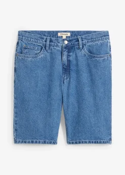 bonprix Bermuda en jean extensible, loose|Homme Shorts|Jeans