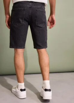 Homme bonprix Shorts|Jeans|Bermuda en jean extensible, loose