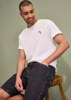 Homme bonprix Shorts|Jeans|Bermuda en jean extensible, loose