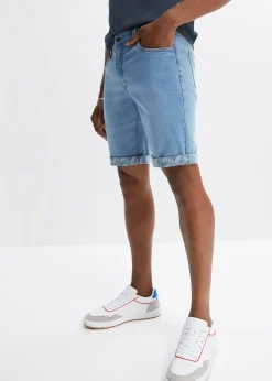 bonprix Bermuda en jean extensible, Regular|Homme Shorts|Jeans