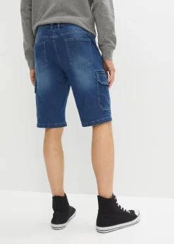 bonprix Bermuda en jean extensible, Regular|Homme Shorts|Jeans