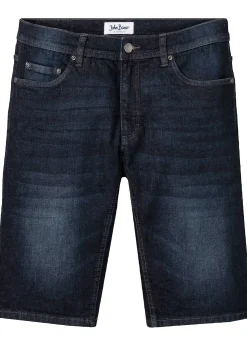 bonprix Bermuda en jean extensible avec entrejambe renforcé, regular|Homme Shorts|Jeans