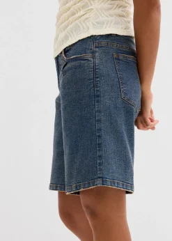 bonprix Bermuda en jean, taille mi-haute|Femme Shorts|Jeans