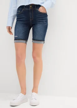 bonprix Bermuda en jean, taille mi-haute|Femme Shorts|Jeans