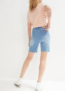 bonprix Bermuda en jean, taille mi-haute|Femme Shorts|Jeans