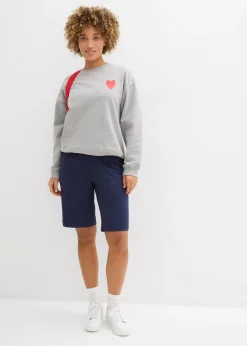 Femme bonprix Shorts|Pantalons|Bermuda en jersey