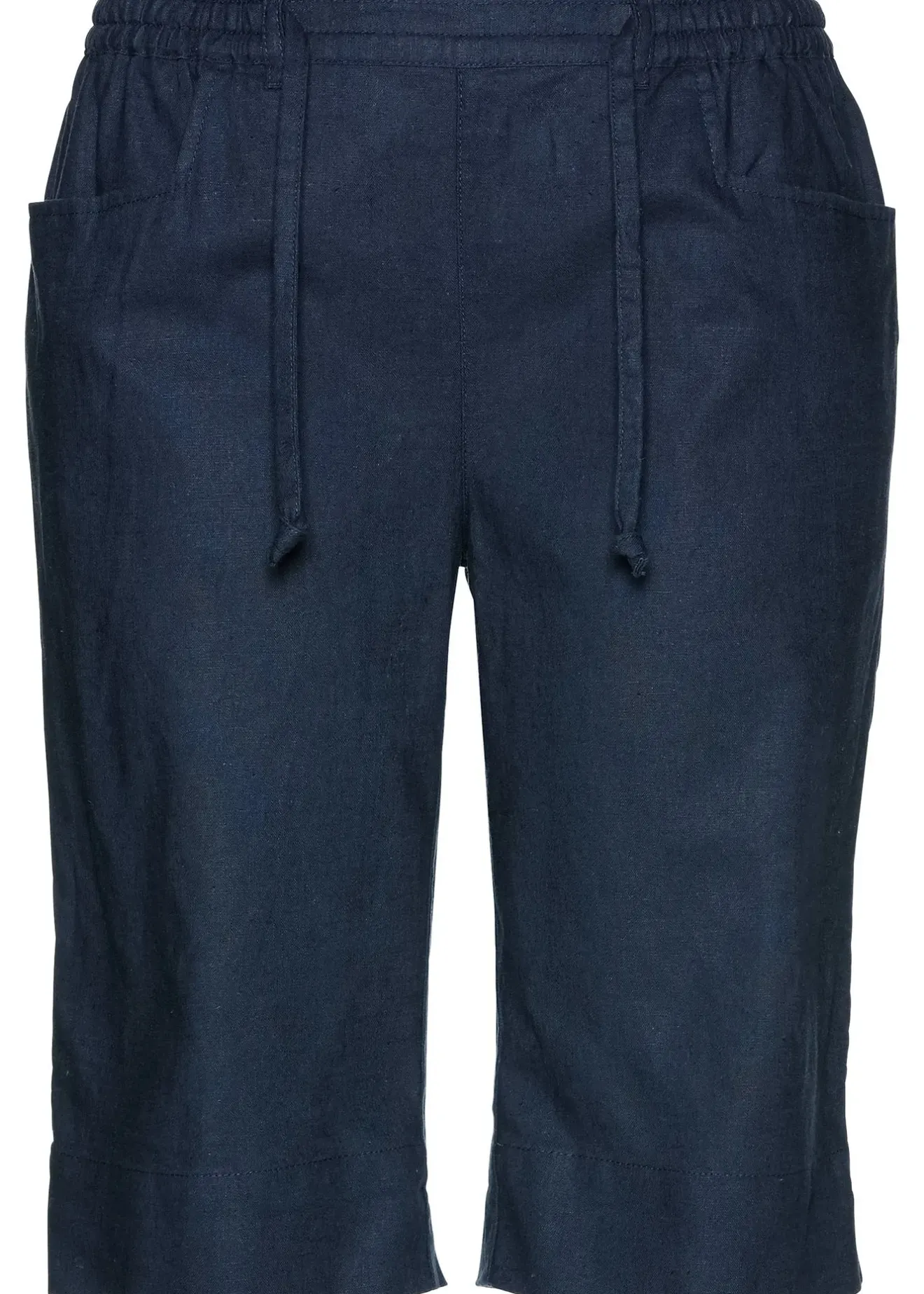 Femme bonprix Shorts|Pantalons|Bermuda en lin majoritaire