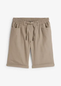 bonprix Bermuda en lin majoritaire|Femme Shorts|Pantalons