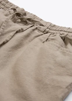 bonprix Bermuda en lin majoritaire|Femme Shorts|Pantalons