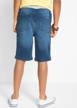 bonprix Bermuda en molleton aspect jean, Regular|Enfant Vêtements Enfant|Garçons 9-16 Ans·Shorts