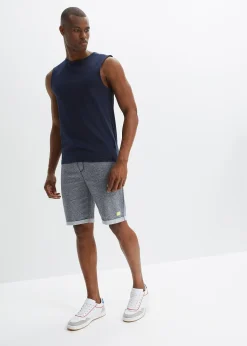 Homme bonprix Shorts|Vêtements De Sport|Bermuda en sweat effet jean