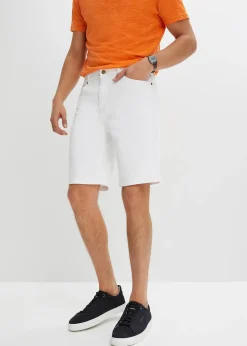 bonprix Bermuda extensible, coupe classique|Homme Shorts|Pantalons