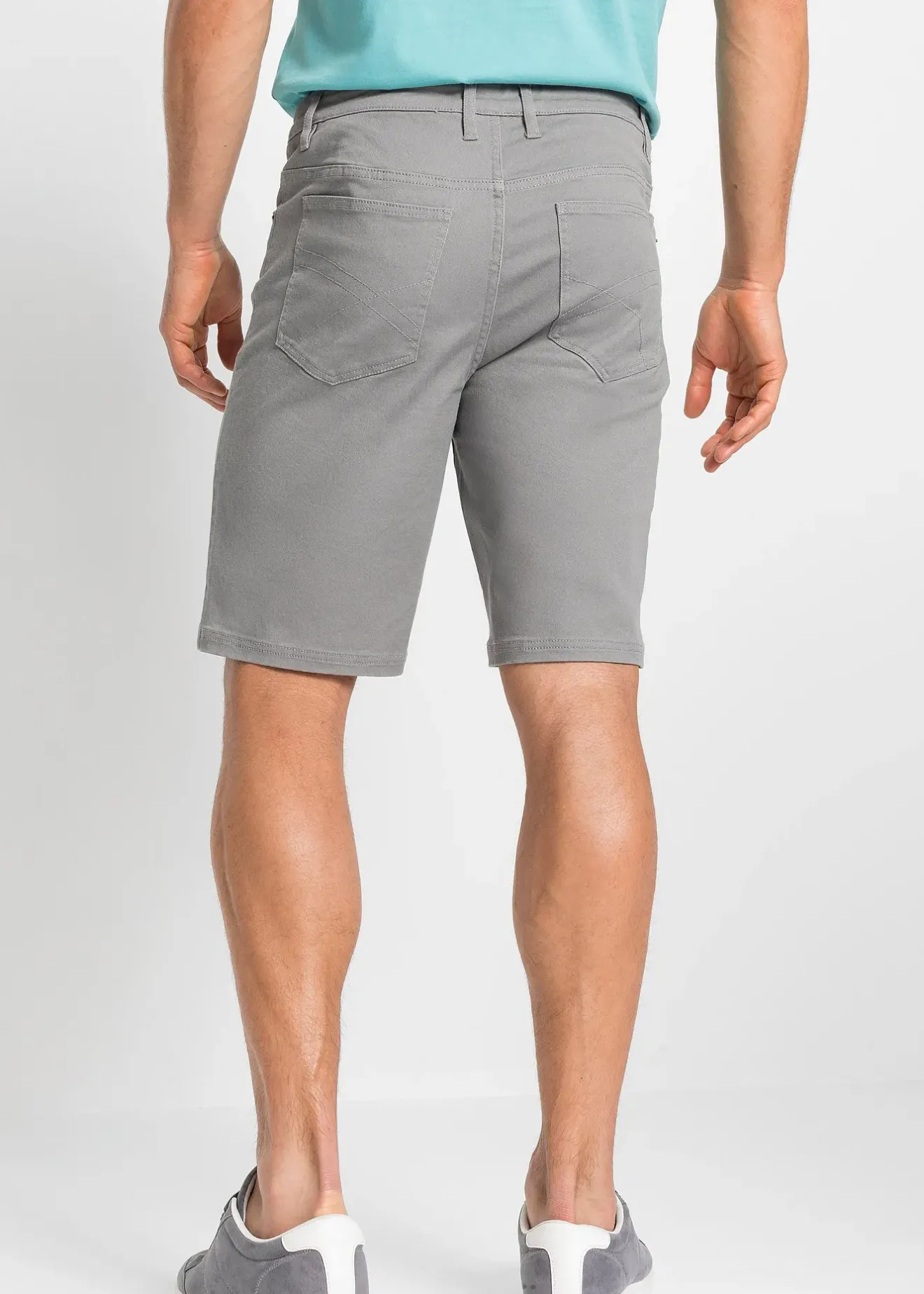 Homme bonprix Shorts|Pantalons|Bermuda extensible, coupe classique