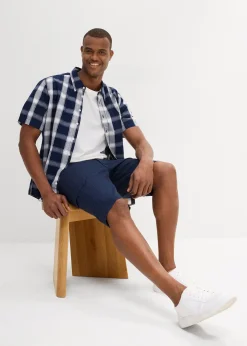 Homme bonprix Shorts|Pantalons|Bermuda extensible, slim