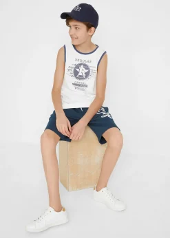 Enfant bonprix Vêtements Enfant|Garçons 9-16 Ans·Shorts|Bermuda garçon en molleton de coton