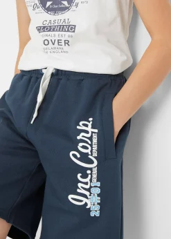 Enfant bonprix Vêtements Enfant|Garçons 9-16 Ans·Shorts|Bermuda garçon en molleton de coton