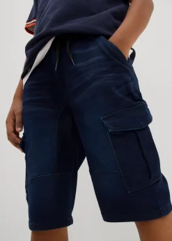 bonprix Bermuda jean en molleton, Regular|Enfant Vêtements Enfant|Garçons 9-16 Ans·Shorts