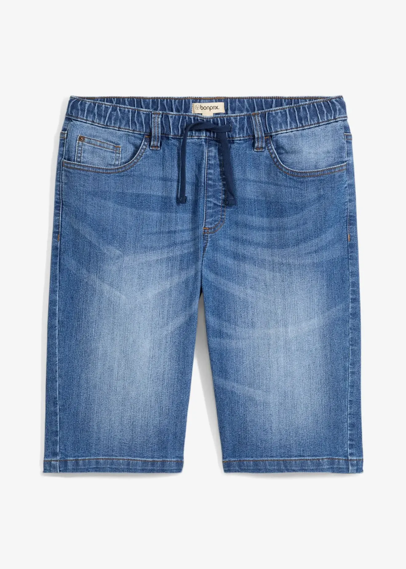 Homme bonprix Shorts|Sweats|Bermuda léger en jean et molleton, Regular