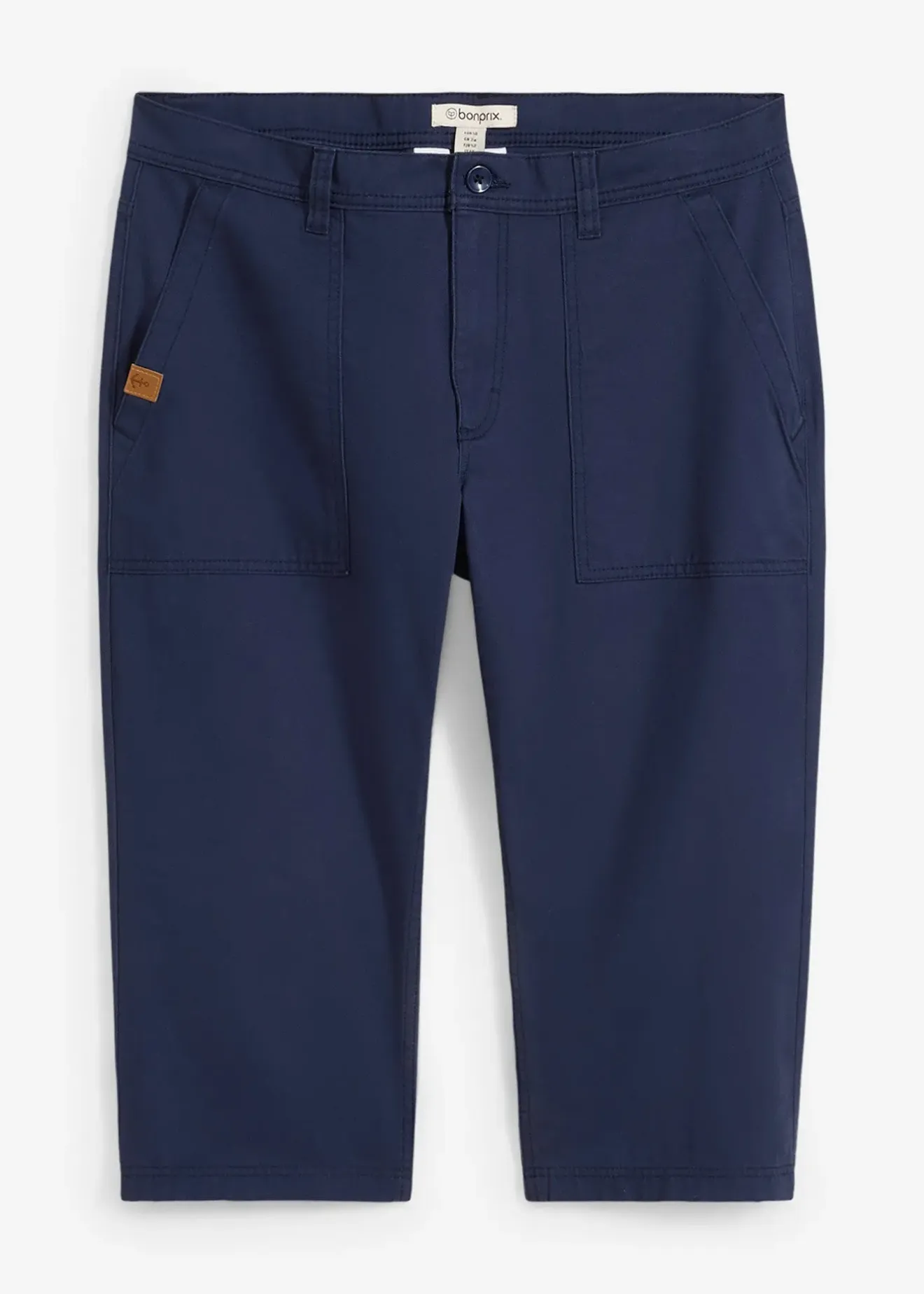 bonprix Bermuda long avec poches plaquées, Regular Fit|Homme Shorts|Pantalons