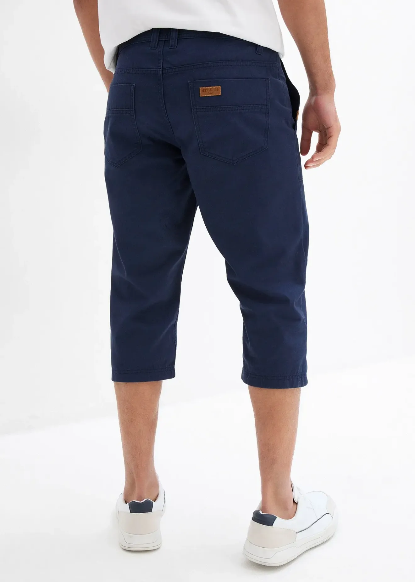 bonprix Bermuda long avec poches plaquées, Regular Fit|Homme Shorts|Pantalons
