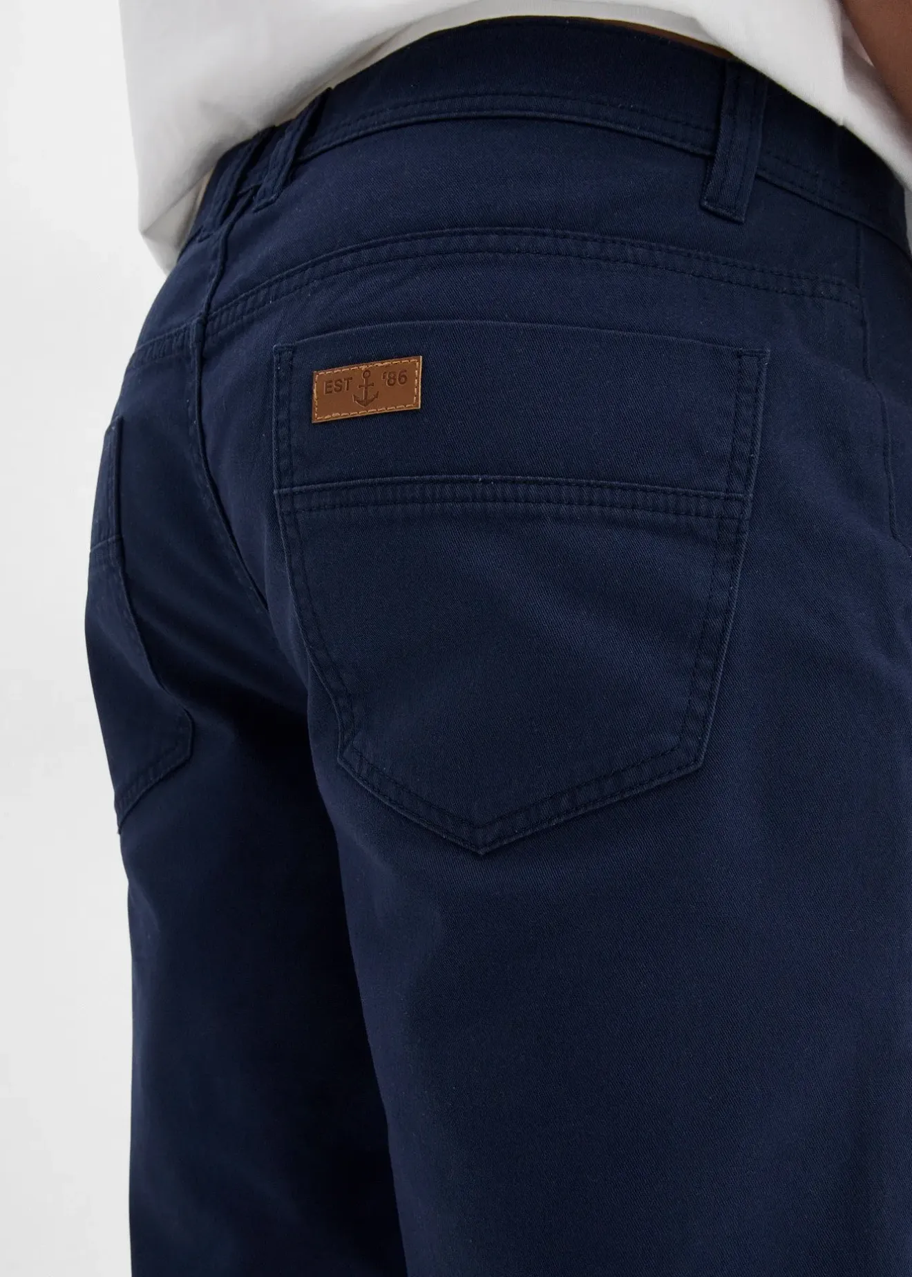 bonprix Bermuda long avec poches plaquées, Regular Fit|Homme Shorts|Pantalons