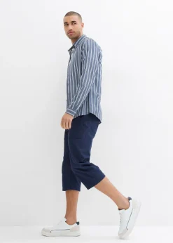 bonprix Bermuda long avec poches plaquées, Regular Fit|Homme Shorts|Pantalons