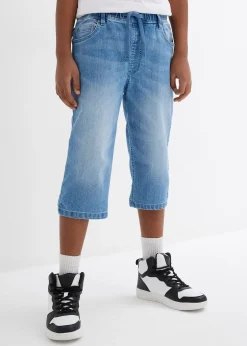 bonprix Bermuda long en jean, taille extensible, slim|Enfant Vêtements Enfant|Garçons 9-16 Ans·Shorts
