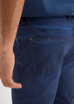 Homme bonprix Shorts|Pantalons|Bermuda long en toile délavée, regular