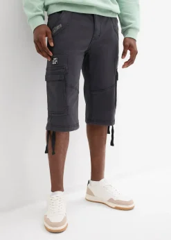 bonprix Bermuda long et regular avec poches cargo|Homme Shorts|Pantalons