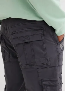 bonprix Bermuda long et regular avec poches cargo|Homme Shorts|Pantalons