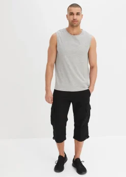 Homme bonprix Vêtements De Plein Air|Shorts|Bermuda long poches cargo regular 100% coton