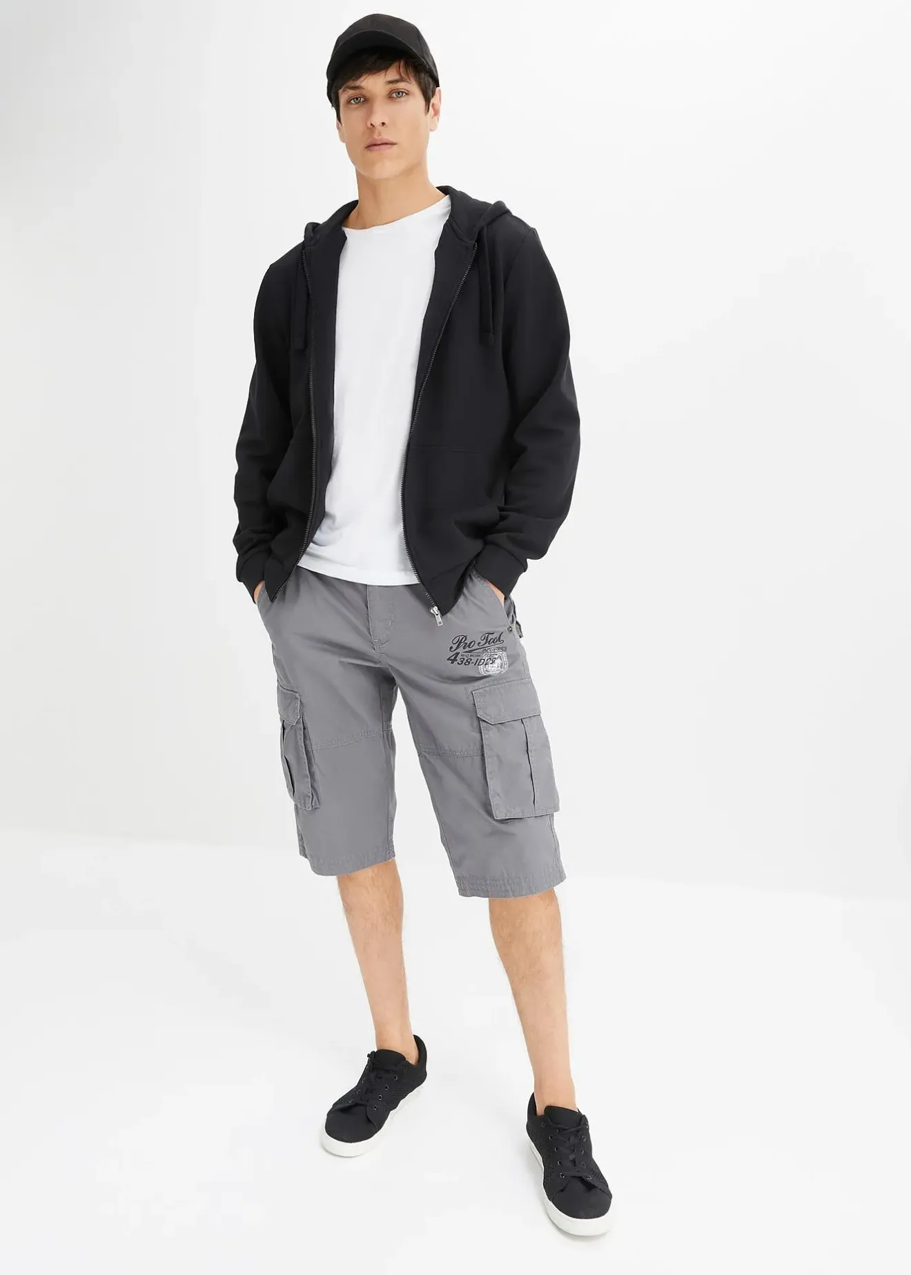 Homme bonprix Shorts|Pantalons|Bermuda long, regular