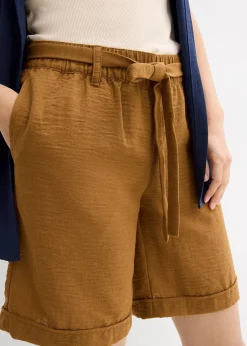 Femme bonprix Shorts|Pantalons|Bermuda paperbag