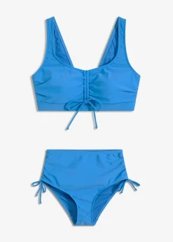 Femme bonprix Bikinis|Bikini brassière avec liens à nouer (ens. 2 pces)