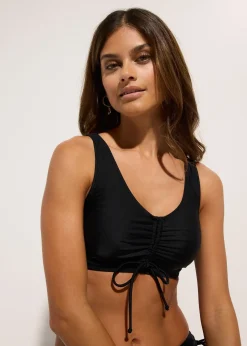 Femme bonprix Bikinis|Bikini brassière (ens. 2 pces) avec liens à nouer