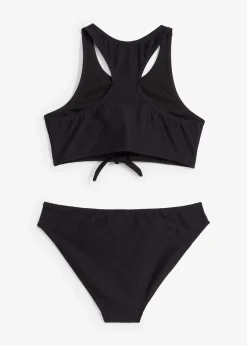 bonprix Bikini en matière texturée (ens. 2 pces)|Enfant Filles