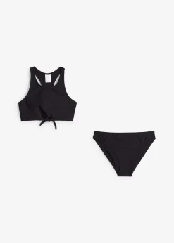 bonprix Bikini en matière texturée (ens. 2 pces)|Enfant Filles
