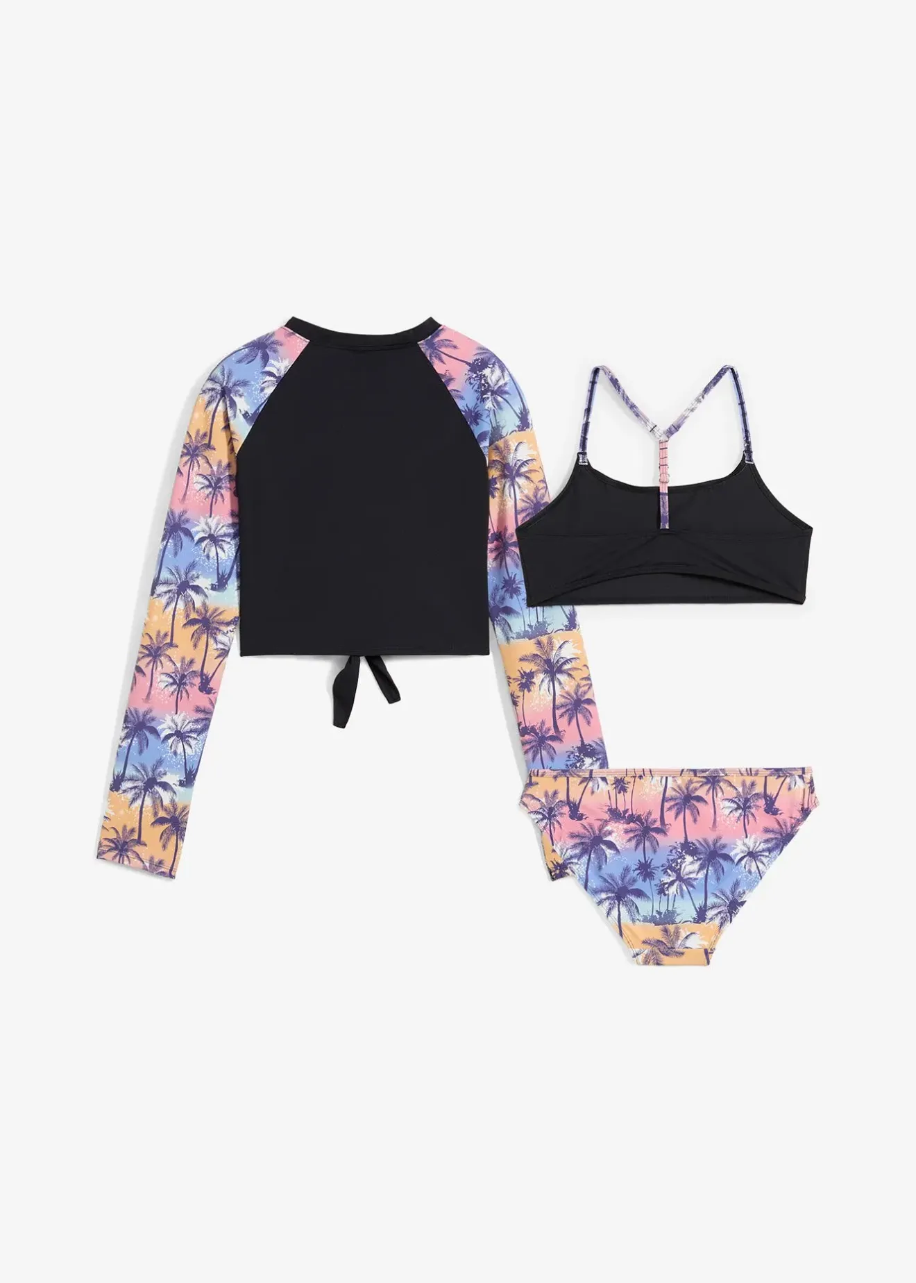 bonprix Bikini et haut de maillot (ens. 3 pces.)|Enfant Filles