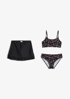 Enfant bonprix Vêtements Enfant|Filles|Bikini et jupe de bain (ens. 3 pces)
