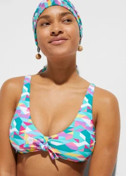 bonprix Bikini et jupe paréo (ens. 3 pces)|Femme Bikinis