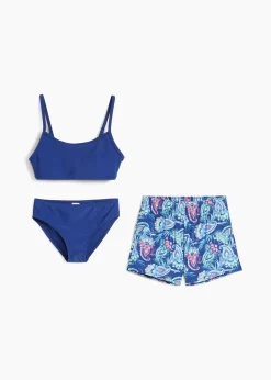 Enfant bonprix Vêtements Enfant|Filles|Bikini et short de bain (ens. 3 pces)