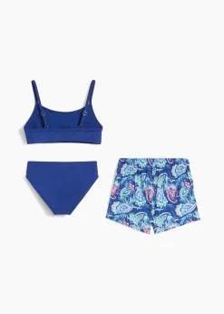 Enfant bonprix Vêtements Enfant|Filles|Bikini et short de bain (ens. 3 pces)