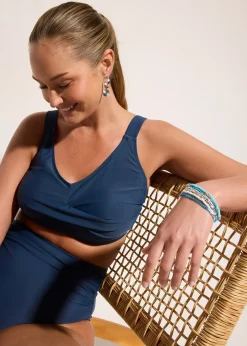 Femme bonprix Maillots De Bain Gainants|Bikinis|Bikini sculptant (ens. 2 pces) maintien léger, style croisé